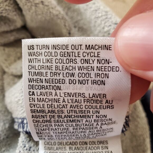 INC Embellished-Sleeve Sweatshirt size Medium - NEW - Picture 11 of 12